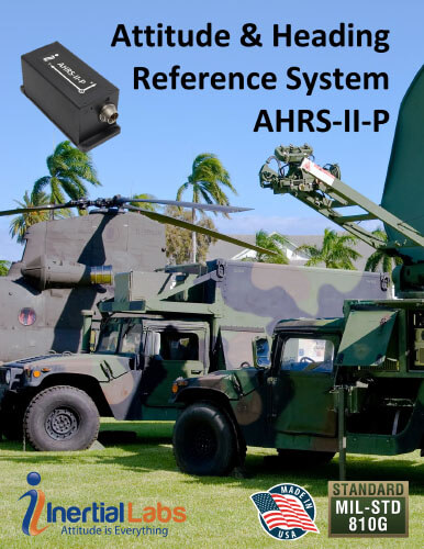 Inertial Labs AHRS-II - Attitude and Heading Reference System - Product Specifications Datasheet