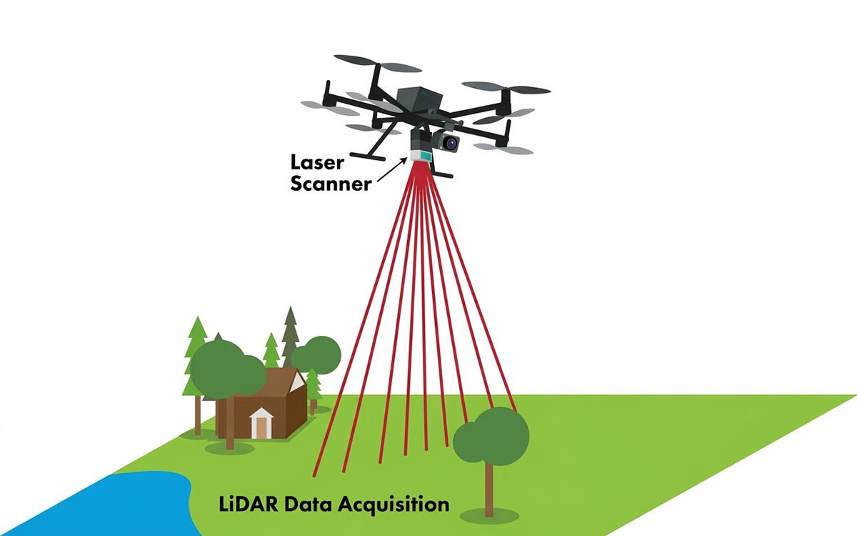 Conditional demonstration of LiDAR operation