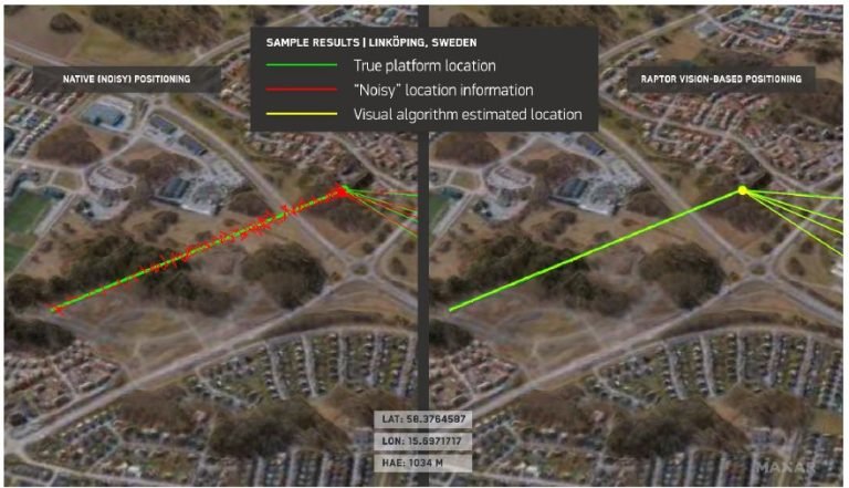 GNSS-Denied Performance of Vision-Based Positioning APNT