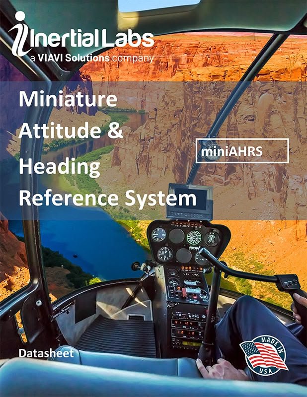 Inertial Labs miniAHRS - Miniature Attitude and Heading Reference System - Product Specifications Datasheet