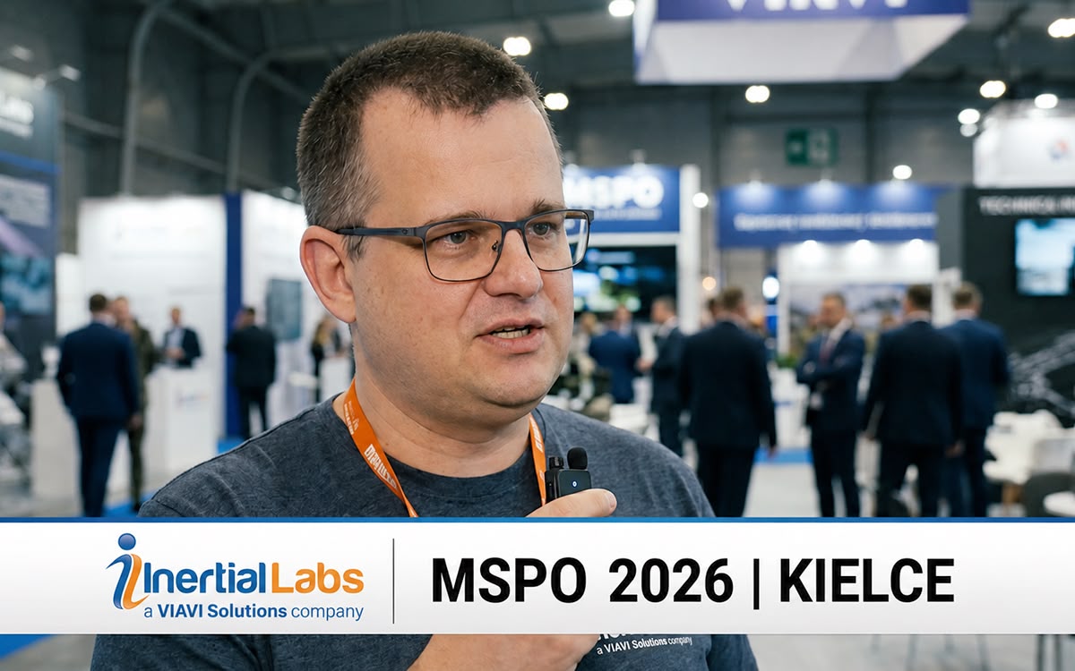 Inertial Labs team at MSPO 2026 defense exhibition booth #6-C14 Kielce Poland