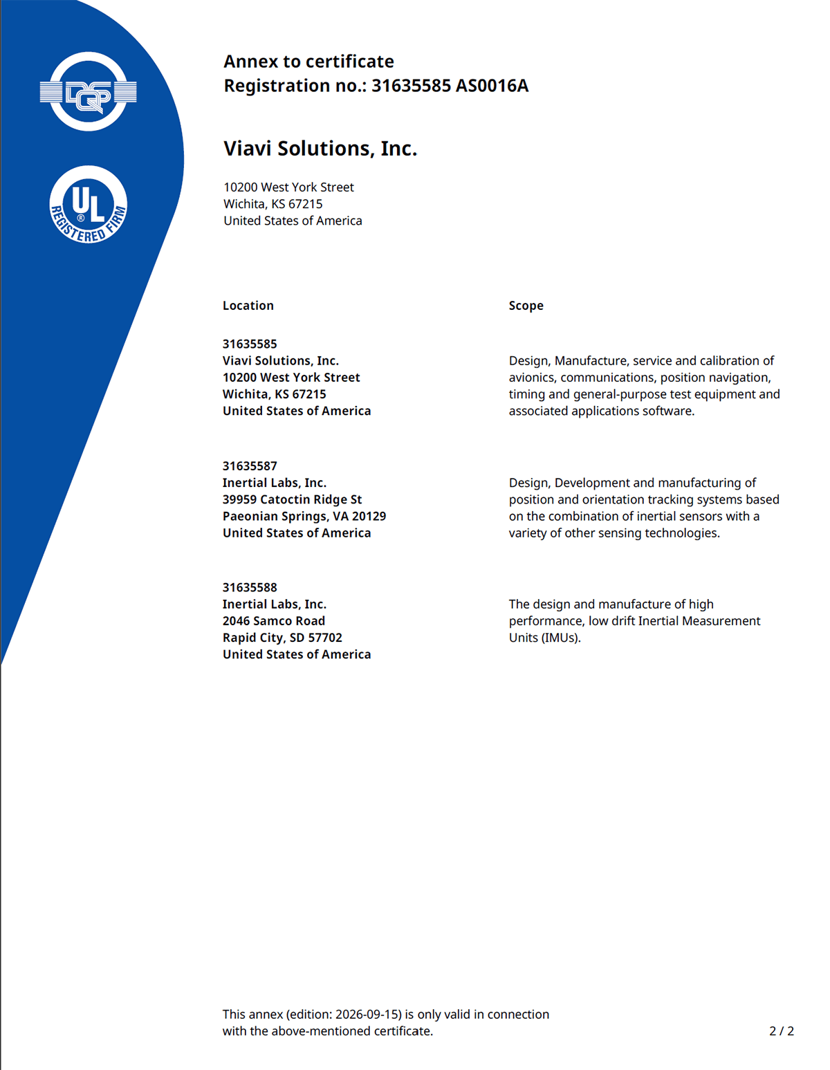 AS9100:2016 Certification